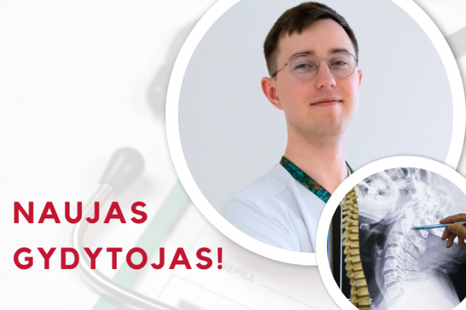 Naujas gydytojas neurochirurgas Lukas Piliponis
