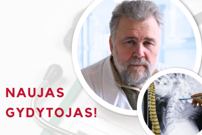 Naujas neurochirurgas Algirdas Danelius