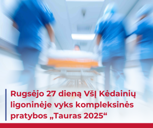 pratybos ,,Tauras 2025''