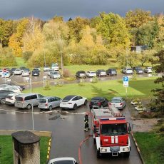 priešgaisrinės saugos pratybos VšĮ Kėdainių ligoninėje