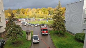 Priešgaisrinės saugos pratybos VšĮ Kėdainių ligoninėje