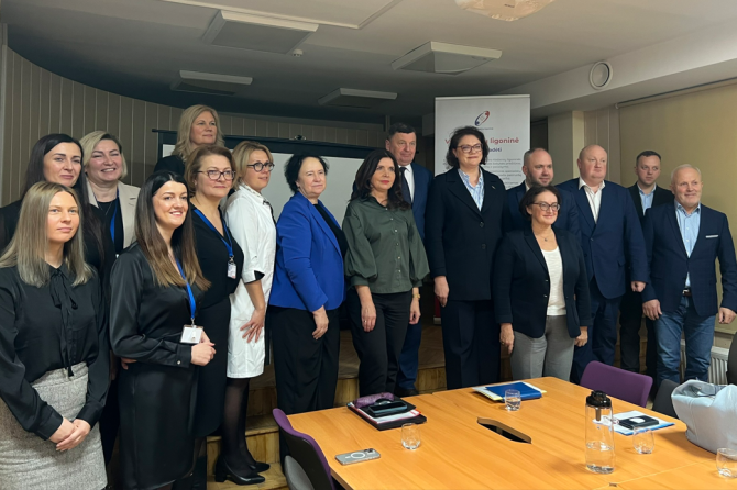 VšĮ Kėdainių ligoninėje lankėsi sveikatos apsaugos ministrė