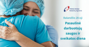 pasaulinė arbuotojų saugso ir sveikatos diena