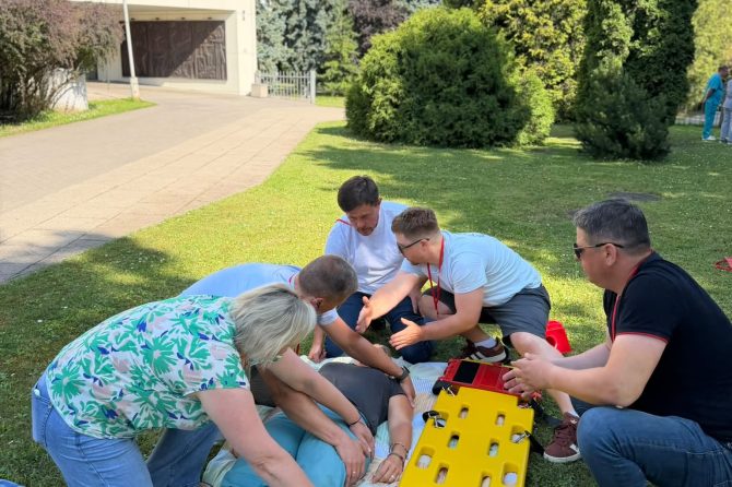 VšĮ Kėdainių ligoninės specialistės tobulino pasirengimą ekstremaliosioms situacijoms