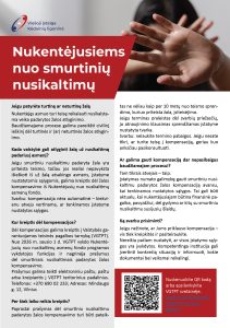 nukentejusiems nuo smurtiniu nusikaltimu