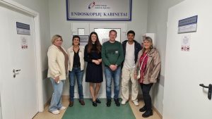 Kėdainių ligoninėje lankėsi AIMA delegacija
